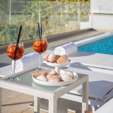 Luxury Seafront Villa Primosten Glamour With Private Pool, Sauna And Gym At The Beach In Primosten Bagian luar foto