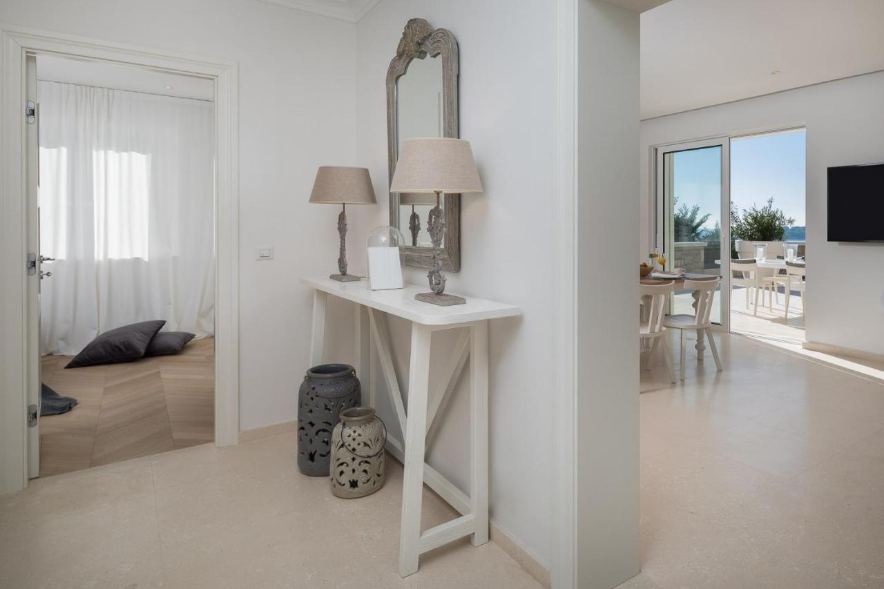 Luxury Seafront Villa Primosten Glamour With Private Pool, Sauna And Gym At The Beach In Primosten Bagian luar foto